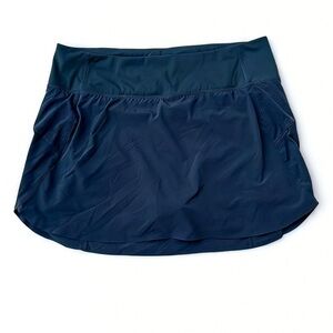 Athleta Navy Blue Skort Sz L